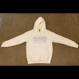 White Thrasher Hoodie